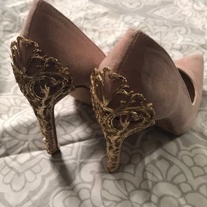 Shoe dazzle caged heel stilleto